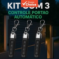 Compatible 433MHz Automatic Remote Electronic Gate Control ORIGINAL KIT Garage 4-Button Universal Re
