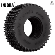 [uyang] INJORA Comp Pins Multi Terrains 1.0 Wheel Tires 55*20mm for 1/18 1/24 RC Car Axial SCX24 TRX