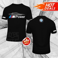 NEW BMW Bimmer Power M Series Logo T-Shirt Cotton Short leeve SS 160 GSM Unisex