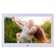 [Cameraworld]Andoer 10 Inch Wide LCD Screen Digital Photo Frame 1024 * 600 High Resolution Electronic Photo Frame with MP3 MP4 Video Player Clock Calendar Function 2.4G Remote Cont