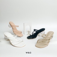 W&G - Audrey | Women's 5cm Glass Heel Shoes