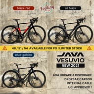 SEPEDA ROADBIKE JAVA VESUVIO UBRAKE DISCBRAKE CARBON 22 SPEED