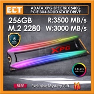 ADATA XPG SPECTRIX S40G RGB PCIe Gen3x4 M.2 2280 256GB/512GB Solid State Drive