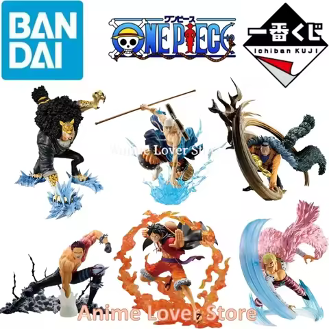 Bandai Original One Piece Ichiban Kuji Duel Memory Luffy Katakuri Doflamingo Rob Lucci Enel Sir Croc