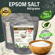 เกลือเอปซอม EPSOM SALT Hydrated Magnesium Sulphate Rechaka Namak HIGH QUALITY FOOD GRADE 900 grams