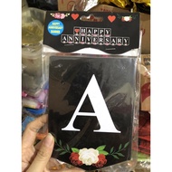 Happy Anniversary Banner | Happy Anniversary Bunting Flag