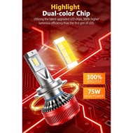 AI LED bulbs car headlight auto led fog lamp 2pcs custom color 150W  H4 H1 H7 H11 9005 9006 9012