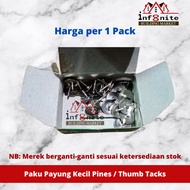Paku Payung Kecil Strimin Kasa Nyamuk Pines Thumb Tack 1 Pack