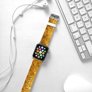 Apple Watch Series 1 , Series 2, Series 3 - Apple Watch 真皮手錶帶，適用於Apple Watch 及 Apple Watch Sport - Freshion 香港原創設計師品牌 - 閃爍金 77
