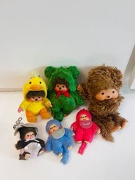 移民倉 正版Monchhichi  Mochichi 公仔共6隻 Plush Doll