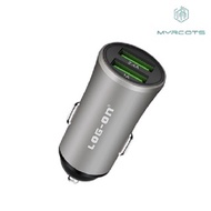 Myroots X Log on Saver Charger Car Charger LO-SV20 Dual 2 USB 2. Car4A - Motorcycle Fast Charging - 