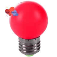 E27 LED Light Warm Red Bulb Plastic Bulb (0.5W Power, Red)