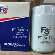 BACKHOE 580K1-3/SK/L1/L2/SL/M1 FUEL FILTER DIESEL FT-731 SFF-5052 FF5018