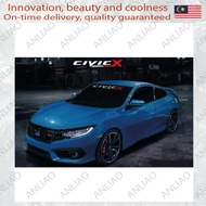 HONDA CIVIC FC CIVIC X WINDSCREEN STICKER