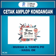 amplop kondangan amplop custom amplop sumbangan kecil 11x7cm - rca6