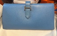 95% New Hermes bearn long wallet 長銀包