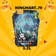 IZI HOME Laundry Detergent / Fabric Softener Mild Floral Fragrance 3.2kg Bag