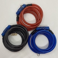 [ONIC] Bicycle Lock with 4-Digit Combination - 8x1200mm