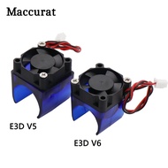 E3D V5 V6 12V 24V Cooling Fan With Fan Bracket Duct Housing Guard J-head Hotend for 3D printer Extru