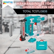 18mm concrete nail gun using 20V battery TCSTLI3808 (Includes 1 2.0Ah battery & Charger)