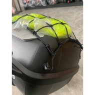 Combo of 4 Genuine Givi Hook Buttons and Daravin Reflective Mesh for E43N, B32N, B33 Cases.