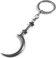 Vampire Sickle Keychain Costume Accessories Merch for Resident Dimitrescu Cosplay, Women Men Jewelry