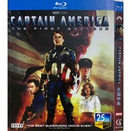 Import Blu-ray Captain America 1-3