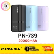 Pineng PN-739 20000mAh Power Bank Super Mini Power Bank Original - 1 YEAR WARRANTY