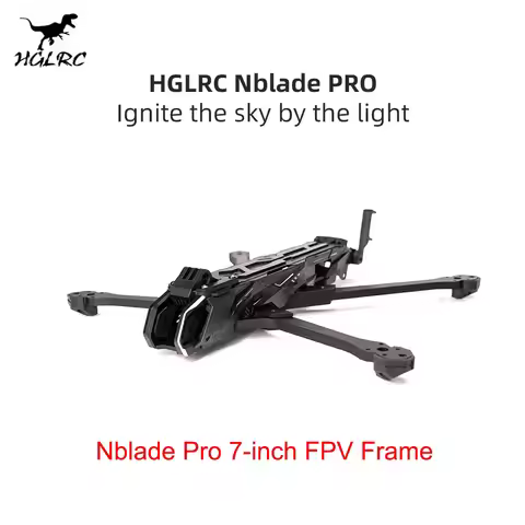 HGLRC Nblade Pro 7-inch FPV Frame Dual-use for Freestyle and Cinematic Multiple Expansion Points Hig