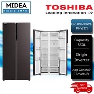 Toshiba / Haier 530L Side By Side Inverter Refrigerator with Wifi GR-RS600WI-PMY Peti Sejuk 冰箱 GR-RS600WI-PMY(37)