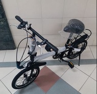 全新 SHANGGE 16吋 6速 碟剎 摺合單車 摺疊單車 自行車 摺車 Bike輪徑：16吋 顏色：黑色