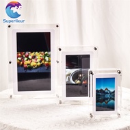 Superlieur WIFI 10.1 Inch Desk digital frame Album Video LCD Acrylic Digital Photo Frame