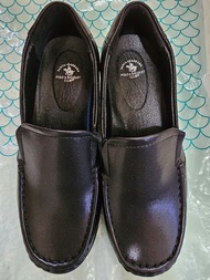 SANTA BARBARA POLO & RACQUET CLUB 真皮女裝黑色皮鞋