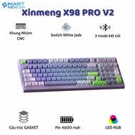 Xinmeng X98 Pro Full Size Wireless Bluetooth RGB Led Mechanical Keyboard - Sweep Circuit - App Marco