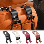 ABS Car Back Seat Hook Car Headrest Bag Hanging Hook for Audi A4 B8 A3 8P 8V S3 A5 A6 S6 C6 Q5 A8 R8