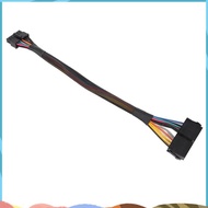 24 Pin to 14 Pin ATX PSU Main Power Adapter Braided Sleeved Cable for  for  PC and Servers 12-Inch(3