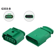 G333-3.5mm Green 4-hole Car Connector Jack