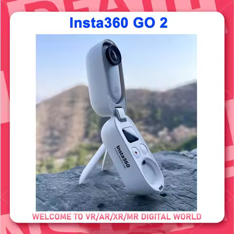 Insta360 Go 2 Camera Insta360 GO2 Thumb Camera with Lens Guard Waterproof Camera Tiny Action Camera 