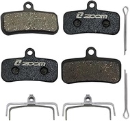 Two Pairs 4-Piston Brake Pads Four-Piston Oil Semi Metal Bicycle Brake Pads for Zoom HB876 Shimano D