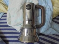 極新 ALESSI 9090 6人份 第一代 不生銹 經典 絕版 摩卡咖啡壺 (#119) 送萬用爐架
