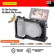 [FREE BONUS] Cage Rig for sony A6000/A6300/A6400/A6500 Camera Cage Bracket Aluminum Alloy Material W