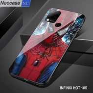 [N30] Softcase Glass Kaca Infinix Hot 10S - Case Hp Infinix Hot 10S -