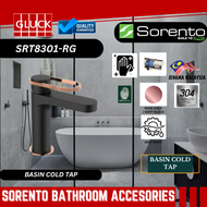 SORENTO HIGH BASIN COLD TAP SRTWT8303-RG / SRTWT8301-RG PAIP AIR BASIN SRTWT8303GMB/ 8301GMB