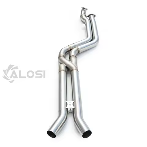 High-performance exhaust middle pipe with Z-shaped for BMW G80 M3/ G81 M3 Touring/ G82 M4/ G87 M2 ex