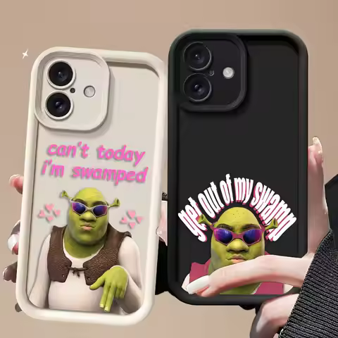 Funny Movie S-Shrek Cover Phone Case For iPhone APPLE 13 12 11 Pro XS Max X XR SE 7 8 6 6S 5 5S Plus