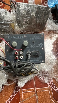 mạc - biến áp Edifier R1000TC - Loa Bookshelf 2.0 24W Kiểm Âm hàng cũ tháo loa còn sống