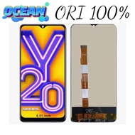 Original LCD VIVO Y20 / Y12S / Y15S / Y20 2027 / Y20 2021 / V2043 FULLSET TOUCHSCREEN ORIGINAL WITH 
