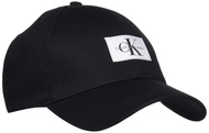 Calvin Klein Jeans Men's MONOLOGO Woven Cap, Black, osz