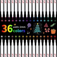 Pearles 36 Color Set Album Handbook Pen Dedicated