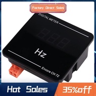 Digital Cymometer Digital Frequency Meter 10-99.9Hz AC50-500V Frequency Meter LED Display Hz Counter